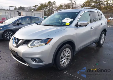 2015 Nissan Rogue Sl z USA, uszkodzony, nr VIN 5N1AT2MV7FC770728